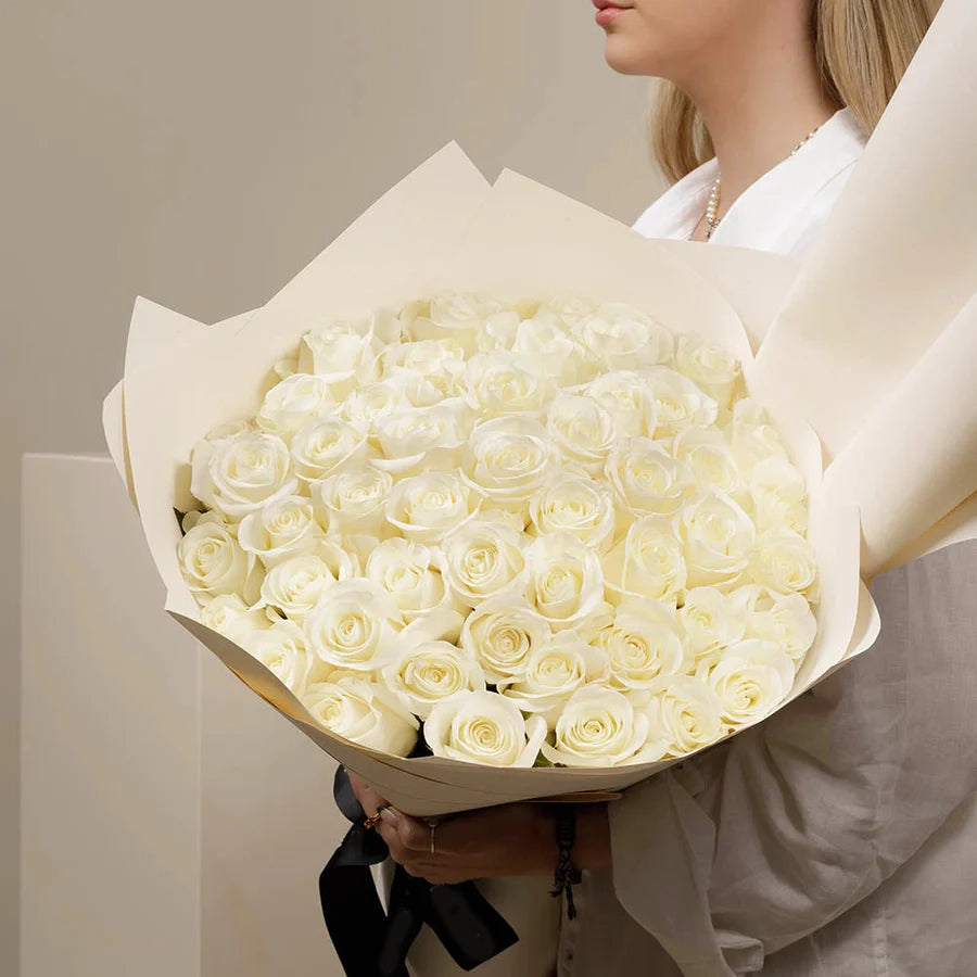 White Rose Bouquet