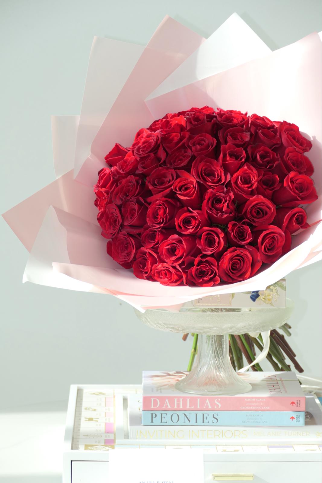 Freedom Red Rose Bouquet